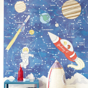 Wallpower Junior fotowand Galaxy(ruimtevaart) 364175
