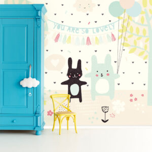 Wallpower Junior Fotowand Lovely 364113 Peach