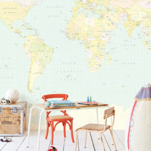 Wallpower Junior Fotowand School Map 364194