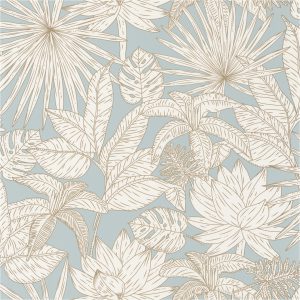 L 'Odyssee behang met bloemen 101436109