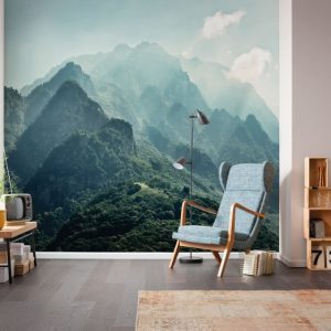 Komar Pure PSH033-VD3 The Summit/Bergen/Landschap/Natuur Fotobehang Noordwand