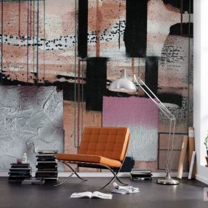 Komar Pure PRH-0893 Squares Dropping/Modern/Abstract Fotobehang Noordwand
