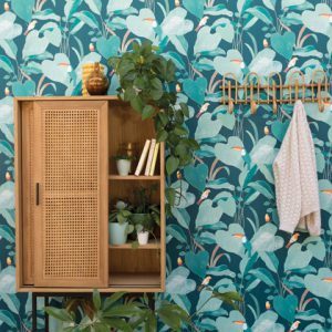 L Ódyssee behang met toecan 101426803