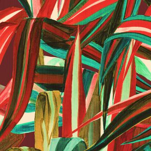 Expedition behang Java tropische bladeren