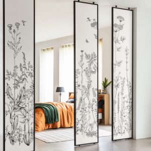 Caselio fotobehang Moonlight met takjes