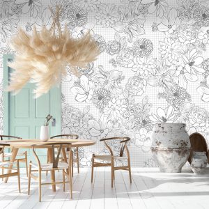 Color Choc fotobehang Light en dark INK 7323