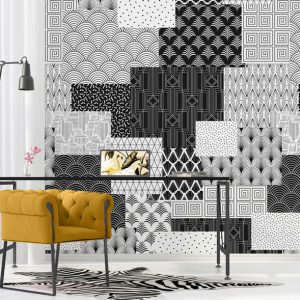 Color Choc fotobehang Light en Dark INK 7341