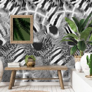 Color Choc fotobehang Light en Dark wilde dieren INK 7343