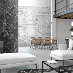 Color Choc fotobehang Light en Dark marmer INK 7357