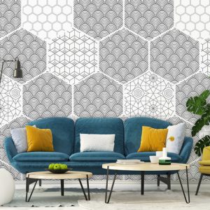 Color Choc fotobehang Light en Dark INK 7354