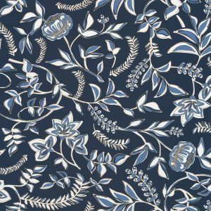 Mystery behang met bloemetjes