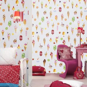 Wallprint Icecream Summer