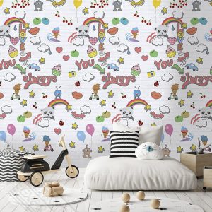 Wallprint Graffiti Baby