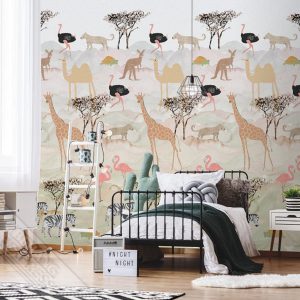 Wallprint Safari Parc