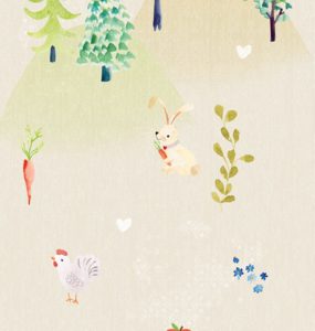 Fotobehang Secret World/Uni/Dieren/Kinderkamer Behang