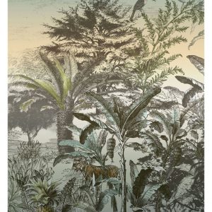 Eijffinger Skin Wallpower Tiger Sunset