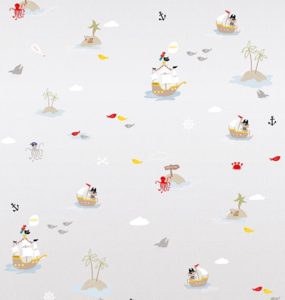 Fotobehang Zee/Boten/Piraten/Schip/Kinderkamer