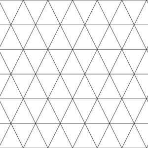 Esta Black&White behang driehoek zwart/wit 139148