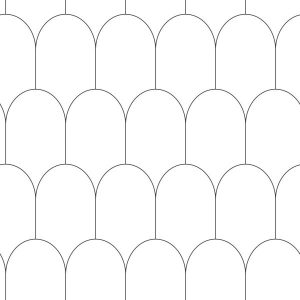 Esta Black &White behang bogen zwart 139140