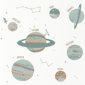 Caselio behang Our Planet ruimte