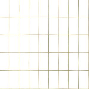 Esta Black&White behang ruitjes goud wit 139131