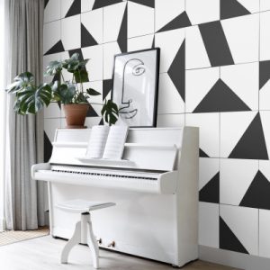 Esta Black&White fotobehang modern zwart/wit 158908