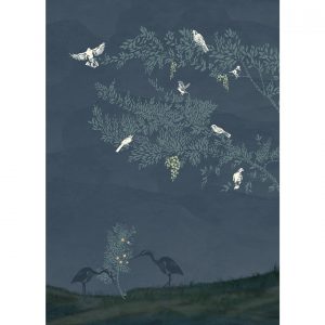 Caselio Panoramique a place to bed met vogels