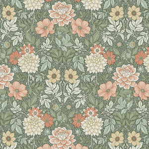 Falsterbo III behang Dahlia Garden