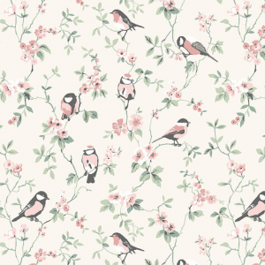Falsterbo III behang met birds vogeltjes