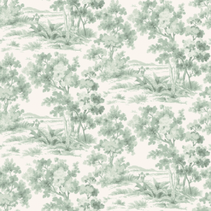 Falsterbo III behang Country Morning groen