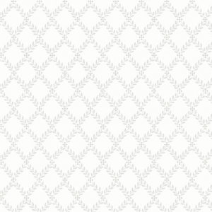 Falsterbo III behang Leaves blaadjes grijs