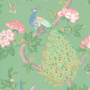 Little Green behang met Pauw Pavona Vivienne
