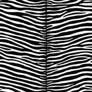 Esta behang Paradise zebra zwart wit 136807