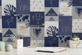 Dutch Wallcoverings/First Class Utopia Behang 91162