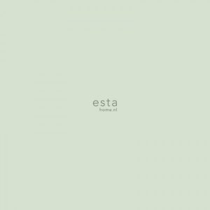 Esta behang Art Deco uni mintgroen 138923
