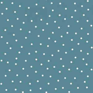 Havana behang met stippen blauw