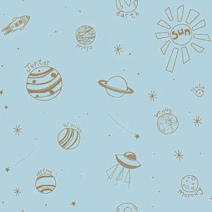Havana behang het heelal/planeten