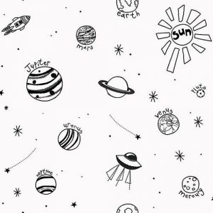 Havana behang heelal /planeten