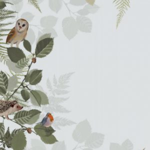 Esta fotobehang Bosdieren 159049