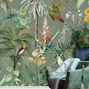 Floral Utopia fotobehang INK 7557