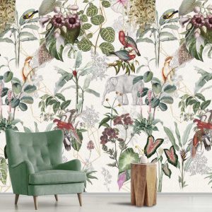 Floral Utopia fotobehang INK 7591