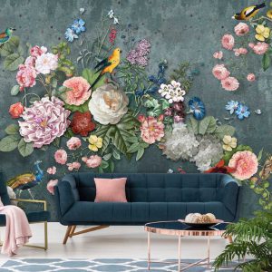 Floral Utopia fotobehang INK 7579