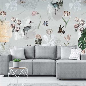 Floral Utopia fotobehang INK 7587