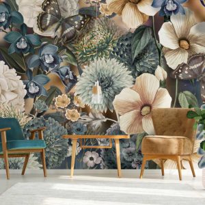 Floral Utopia fotobehang INK 7576