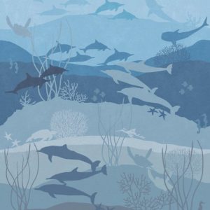 Behangexpresse Sofie & Junar - Blue Eden INK7651