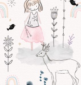 Behangexpresse Sofie & Junar - Fairytale Girl
