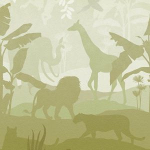 Behangexpresse Sofie & Junar - Quiet Jungle green INK7649
