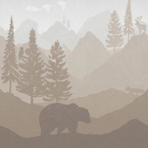 Behangexpresse Sofie & Junar - Wanderlust sand INK7647