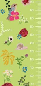 Behangexpresse Sofie & Junar - Tsjilp Grow Chart INK7684