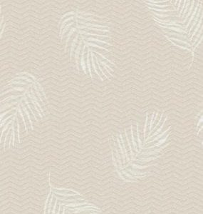 Behangexpresse Sofie & Junar - Leaves sand INK7644